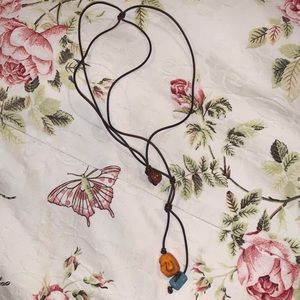 Beaded Buddha necklace on a string ✨